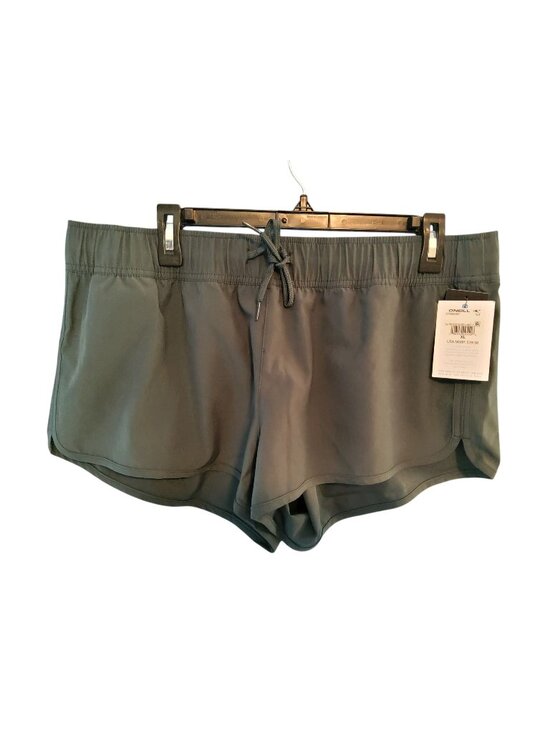 O'Neill Pants - ONeill Hyperfreak Womens XL Swim Shorts In Gray With Drawstring Waist & Quick-Dr